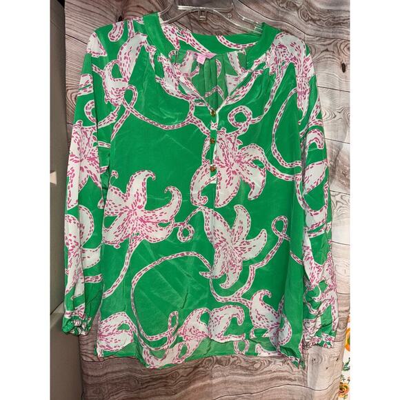 LILLY PULITZER “ELSA” TOP size Small S - Picture 3 of 6